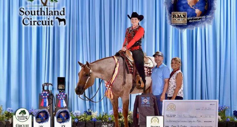 Fancy Trail Deluxe Roan All-Around Gelding