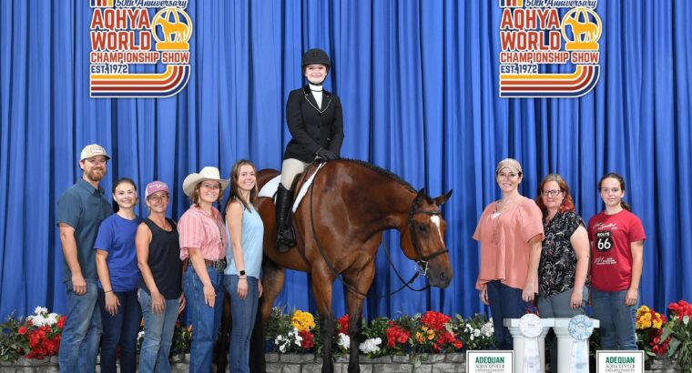 Congress & NSBA World Champion All-Arounder