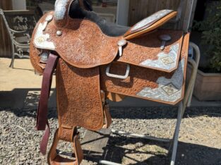 Harris sterling silver show saddle