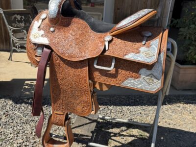 Harris sterling silver show saddle