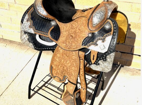 Stunning Harris 16″ Western Saddle