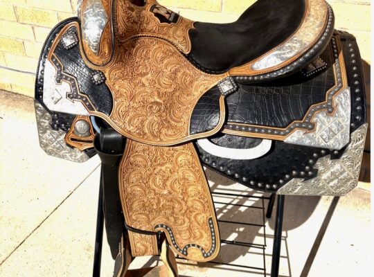 Stunning Harris 16″ Western Saddle