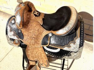 Stunning Harris 16″ Western Saddle