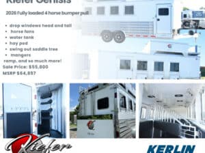 New2026 Kiefer GENESIS 4H/BP