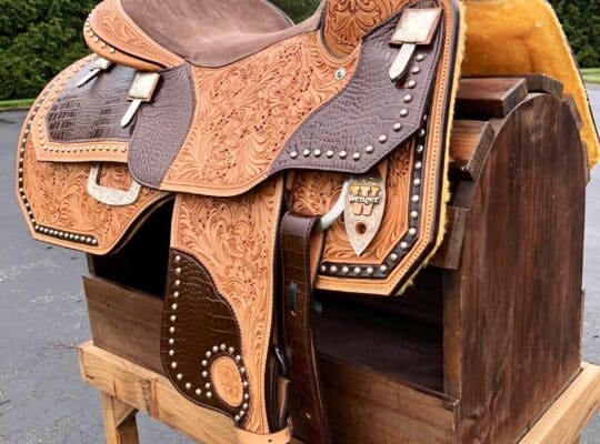 Hardly Used 2025 Wenger Western Saddle