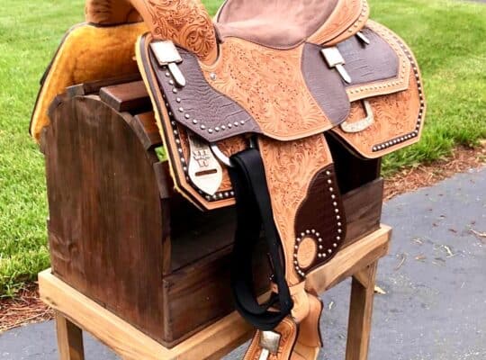 Hardly Used 2025 Wenger Western Saddle