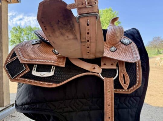 2024 Like-New Sterling Custom Western Show Saddle
