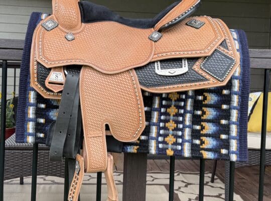 2024 Like-New Sterling Custom Western Show Saddle