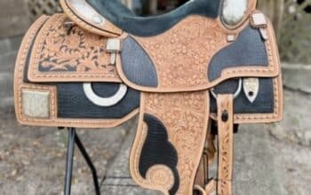 2017 Like New 16″ Wenger Western Saddle