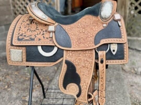 2017 Like New 16″ Wenger Western Saddle