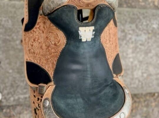 2017 Like New 16″ Wenger Western Saddle