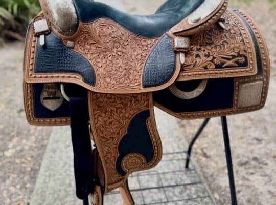 2017 Like New 16″ Wenger Western Saddle
