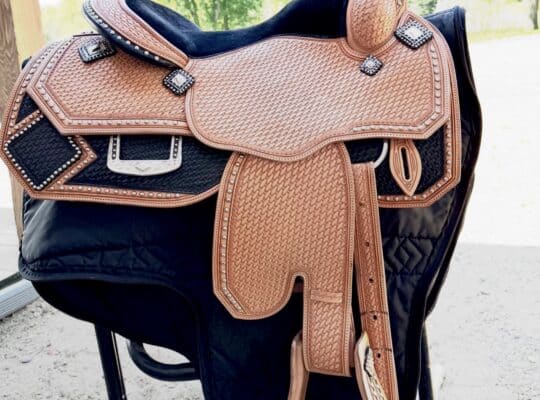 2024 Like-New Sterling Custom Western Show Saddle