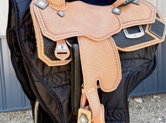 2024 Like-New Sterling Custom Western Show Saddle