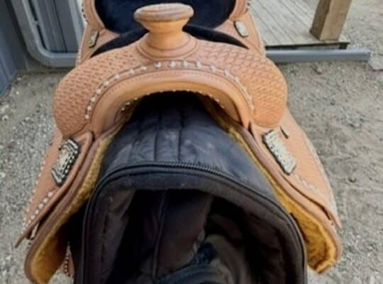 2024 Like-New Sterling Custom Western Show Saddle