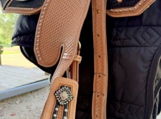 2024 Like-New Sterling Custom Western Show Saddle