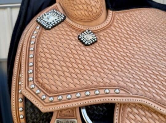 2024 Like-New Sterling Custom Western Show Saddle