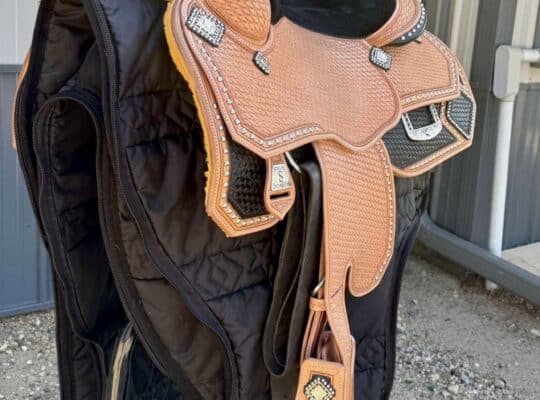 2024 Like-New Sterling Custom Western Show Saddle