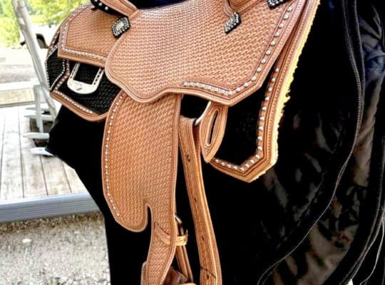 2024 Like-New Sterling Custom Western Show Saddle