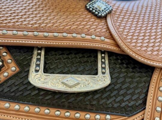 2024 Like-New Sterling Custom Western Show Saddle