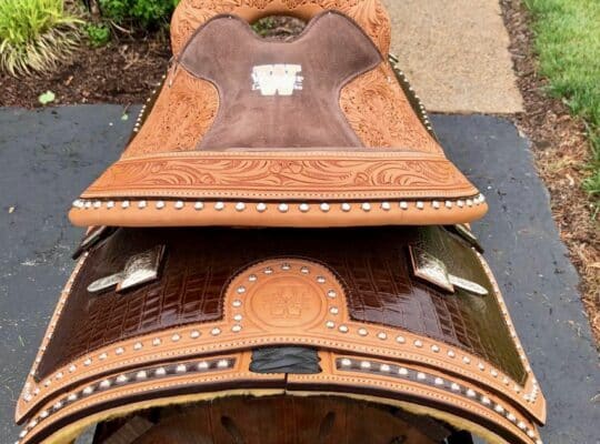 Hardly Used 2025 Wenger Western Saddle