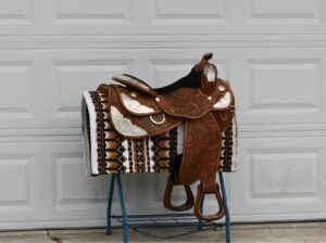 16″ CIRCLE Y SHOW SADDLE